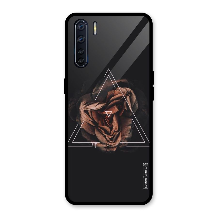 Dusty Rose Glass Back Case for Oppo F15