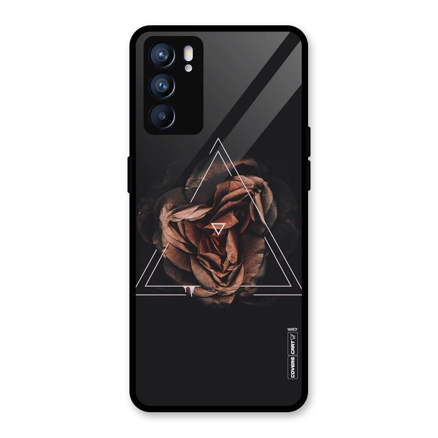 Dusty Rose Glass Back Case for Oppo Reno6 5G