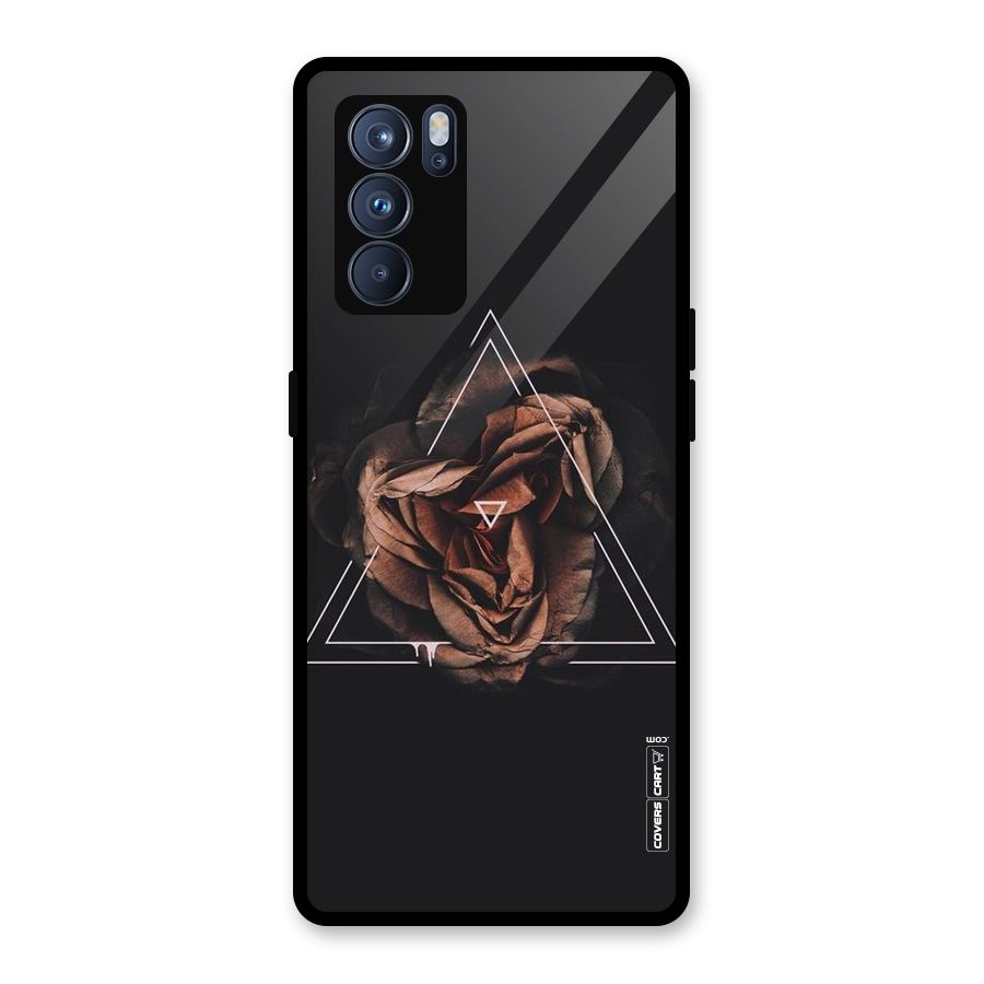 Dusty Rose Glass Back Case for Oppo Reno6 Pro 5G