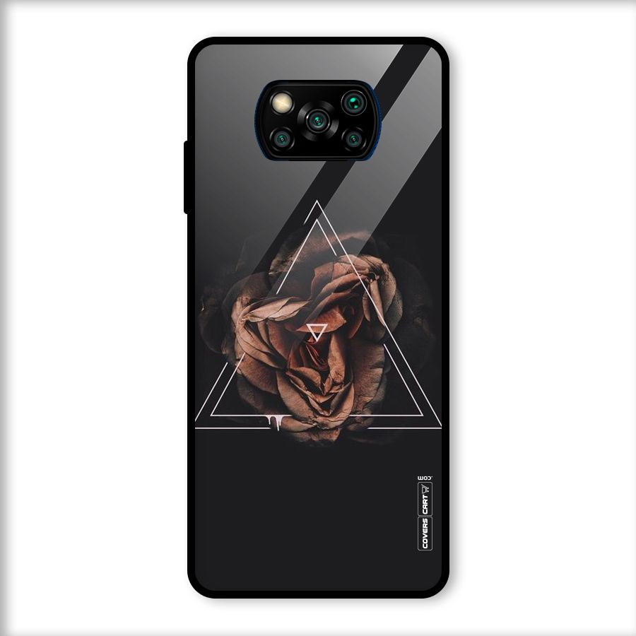 Dusty Rose Glass Back Case for Poco X3
