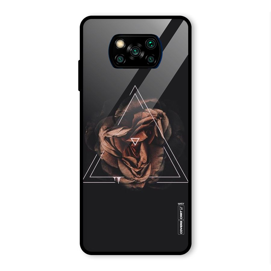 Dusty Rose Glass Back Case for Poco X3 Pro