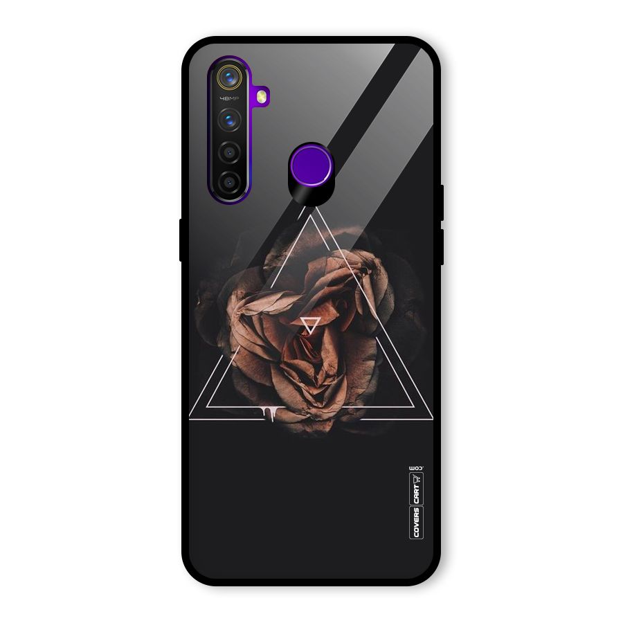 Dusty Rose Glass Back Case for Realme 5 Pro