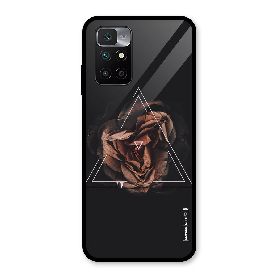 Dusty Rose Glass Back Case for Redmi 10 Prime