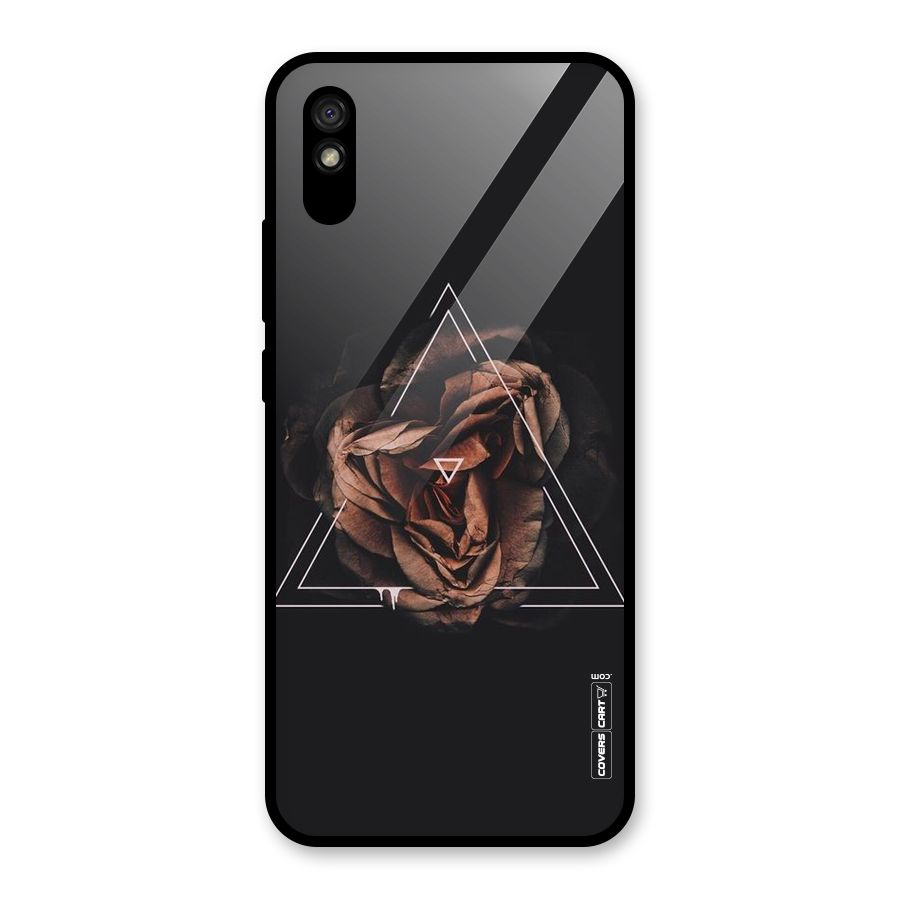 Dusty Rose Glass Back Case for Redmi 9A