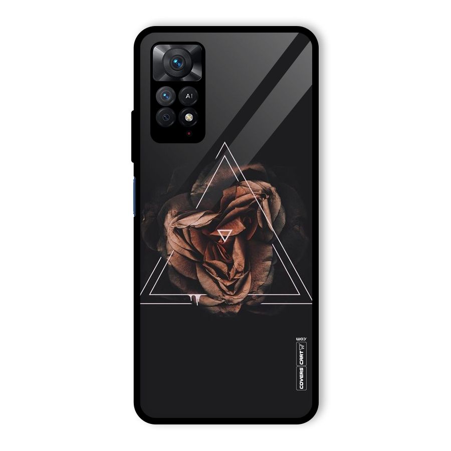 Dusty Rose Glass Back Case for Redmi Note 11 Pro