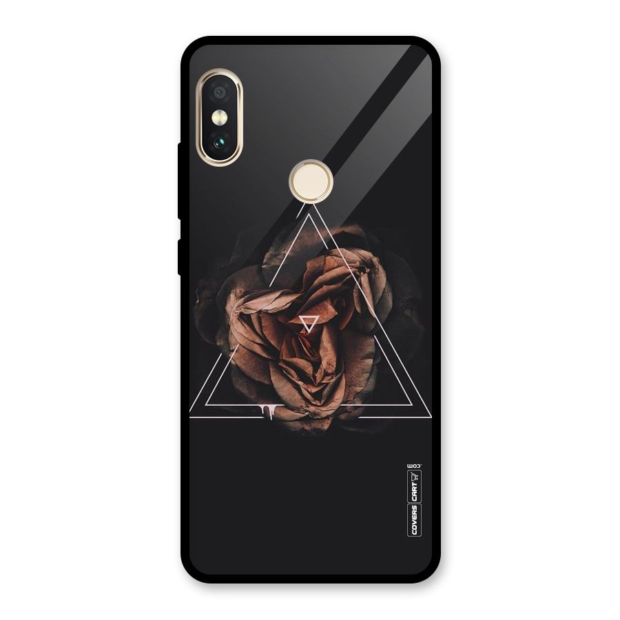 Dusty Rose Glass Back Case for Redmi Note 5 Pro