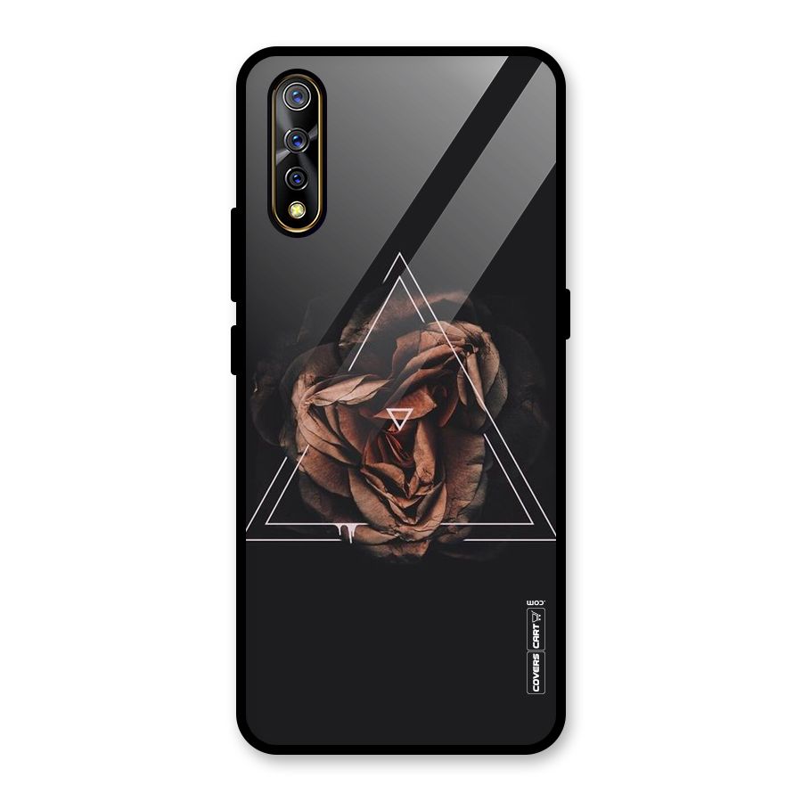 Dusty Rose Glass Back Case for Vivo S1