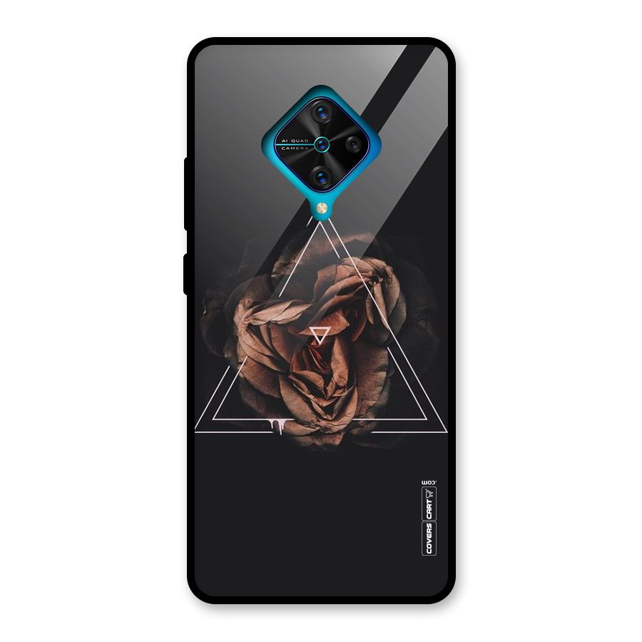 Dusty Rose Glass Back Case for Vivo S1 Pro