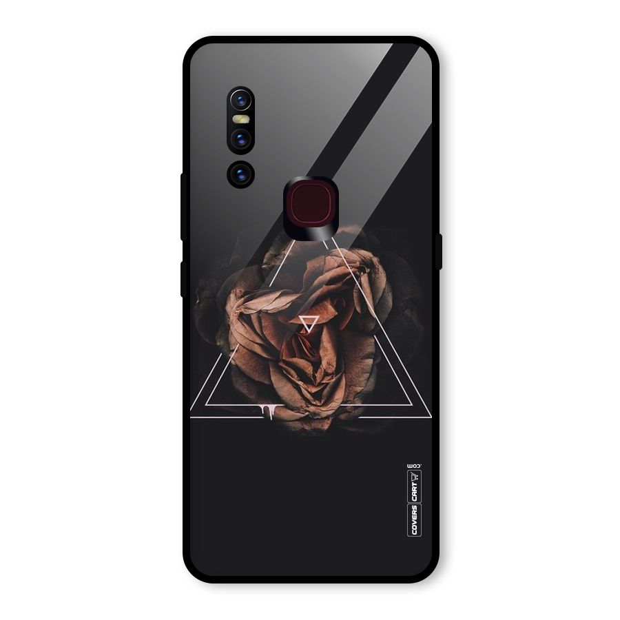 Dusty Rose Glass Back Case for Vivo V15
