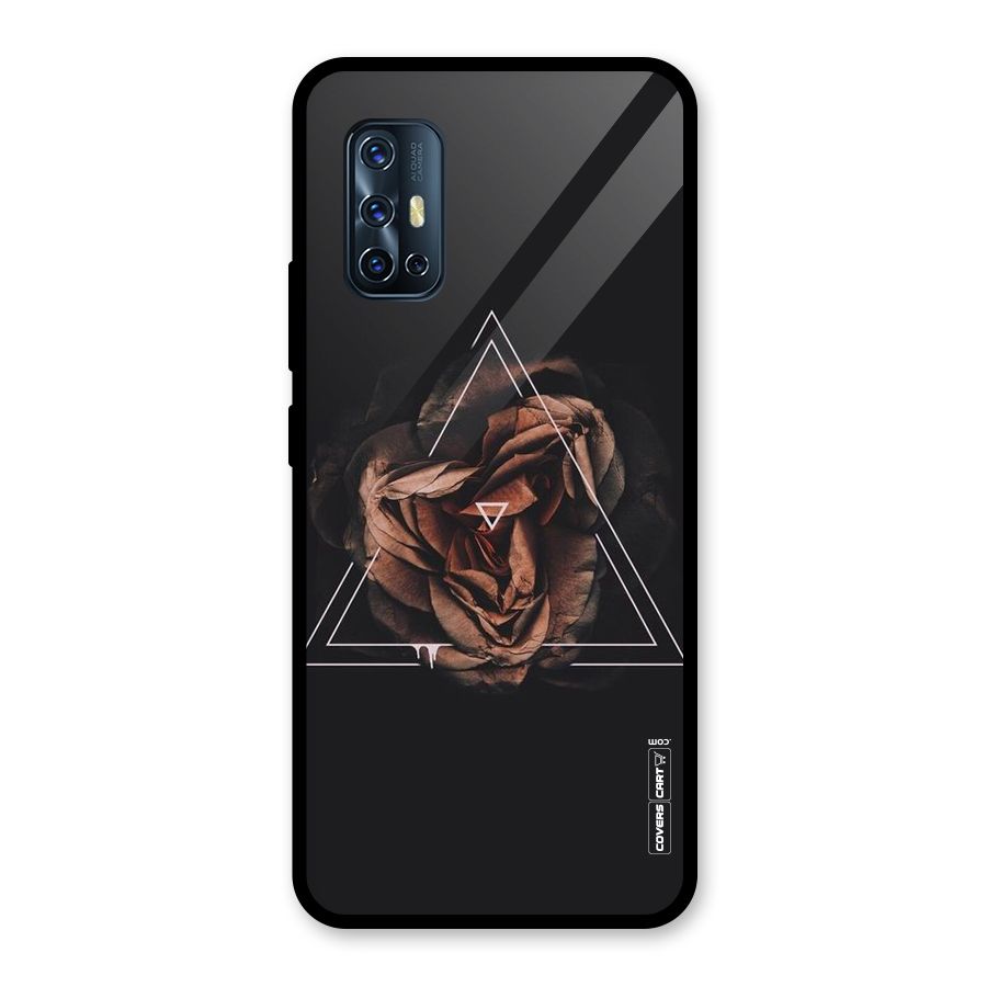 Dusty Rose Glass Back Case for Vivo V17