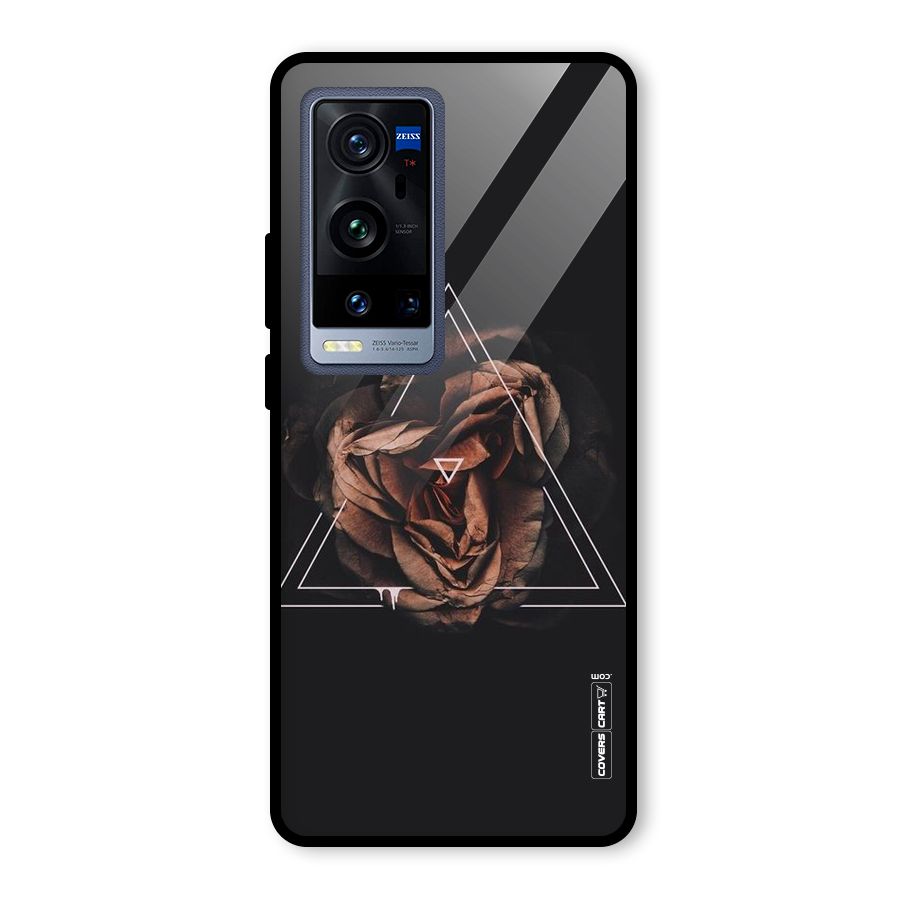 Dusty Rose Glass Back Case for Vivo X60 Pro Plus