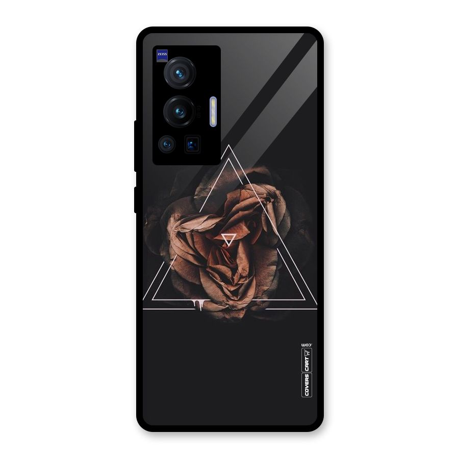 Dusty Rose Glass Back Case for Vivo X70 Pro