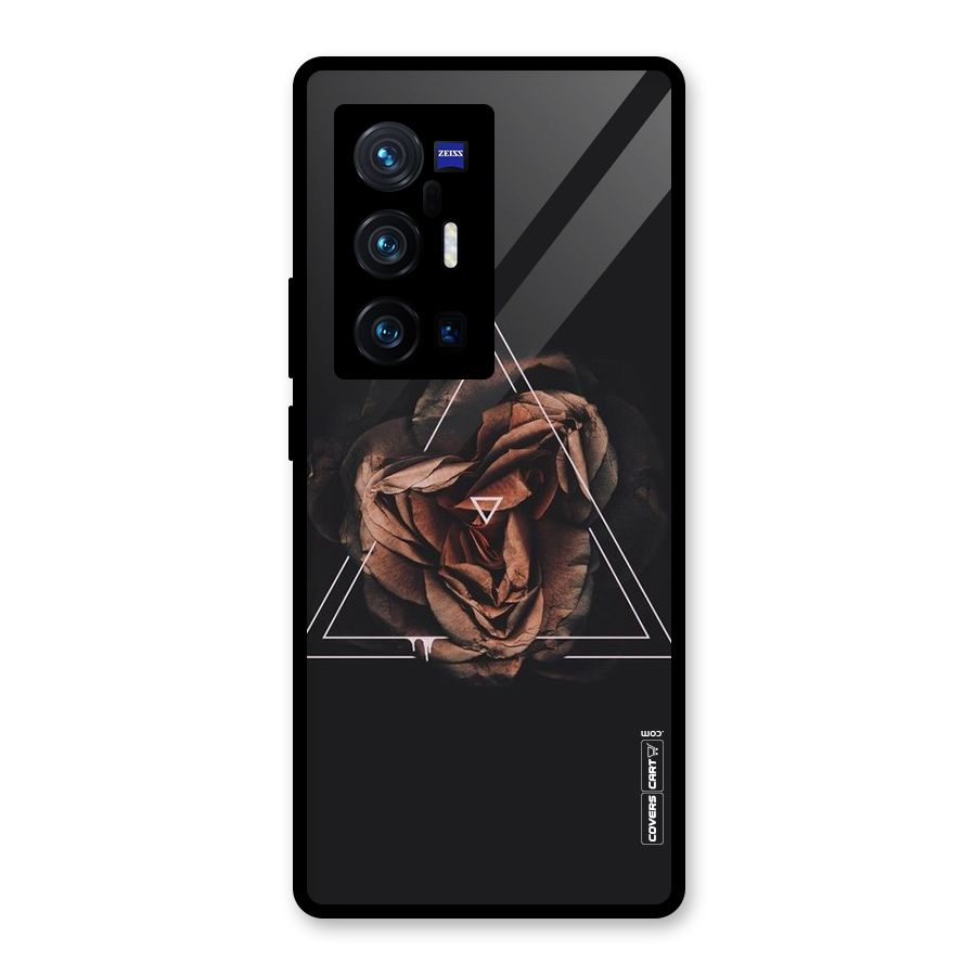 Dusty Rose Glass Back Case for Vivo X70 Pro Plus
