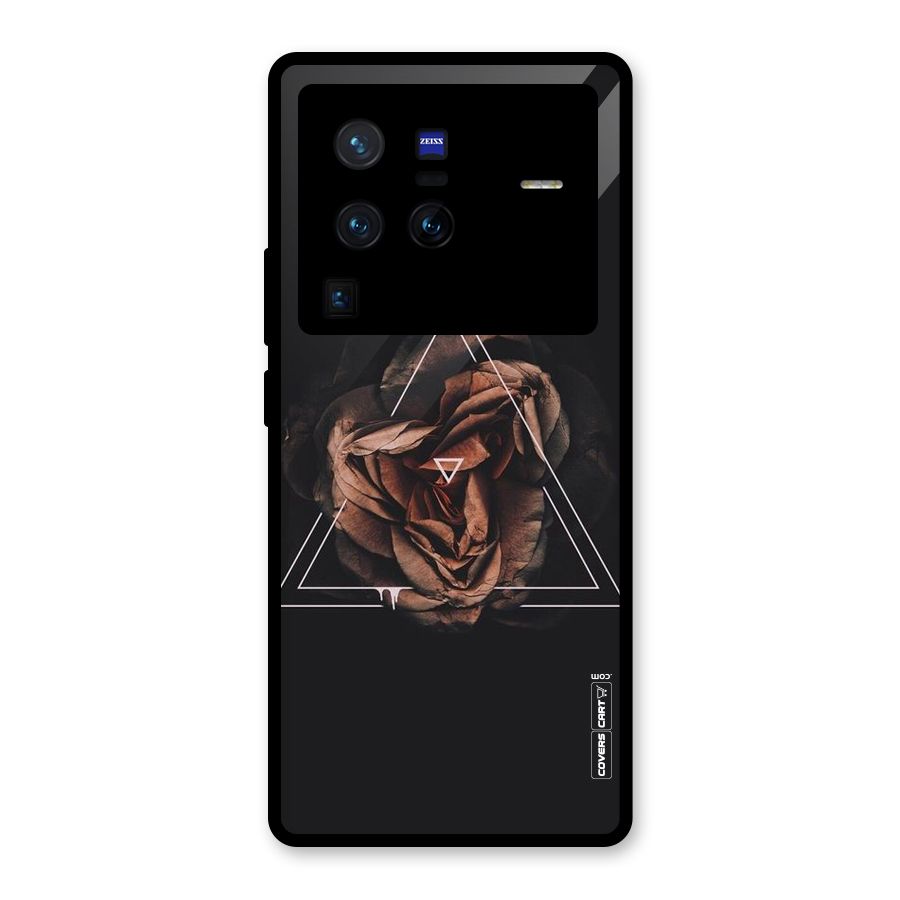 Dusty Rose Glass Back Case for Vivo X80 Pro