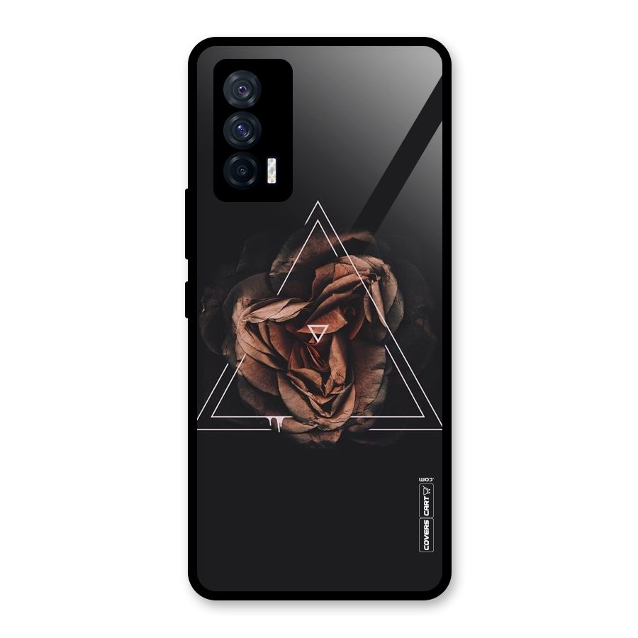 Dusty Rose Glass Back Case for Vivo iQOO 7 5G