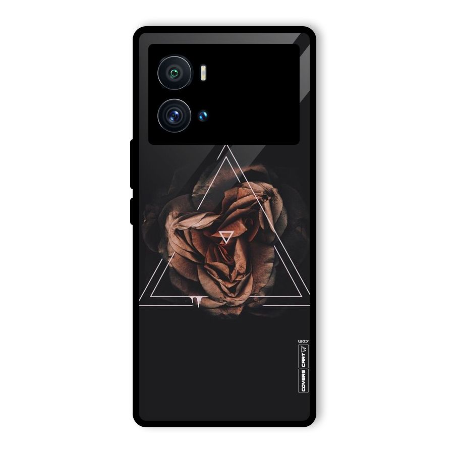 Dusty Rose Glass Back Case for Vivo iQOO 9 Pro