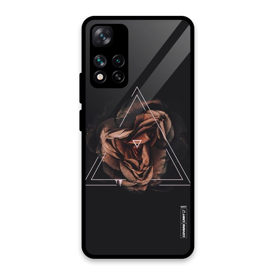 Dusty Rose Glass Back Case for Xiaomi 11i HyperCharge 5G