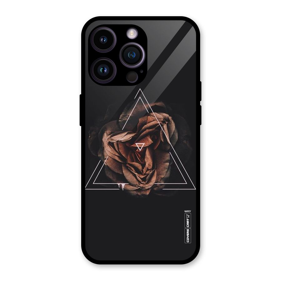 Dusty Rose Glass Back Case for iPhone 14 Pro Max