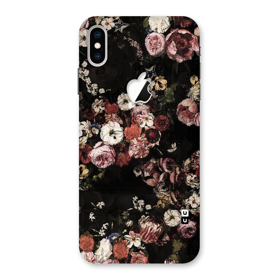 Dusty Rust Back Case for iPhone XS Max Apple Cut