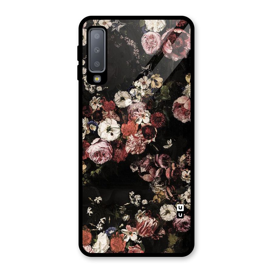 Dusty Rust Glass Back Case for Galaxy A7 (2018)