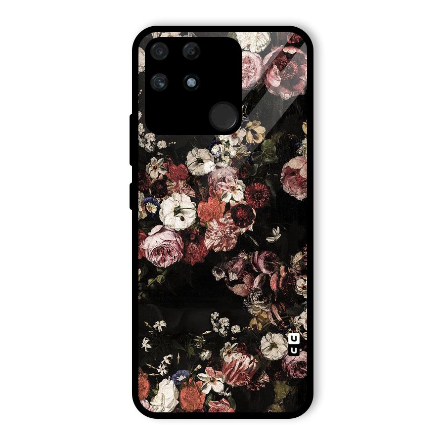 Dusty Rust Glass Back Case for Realme Narzo 50A