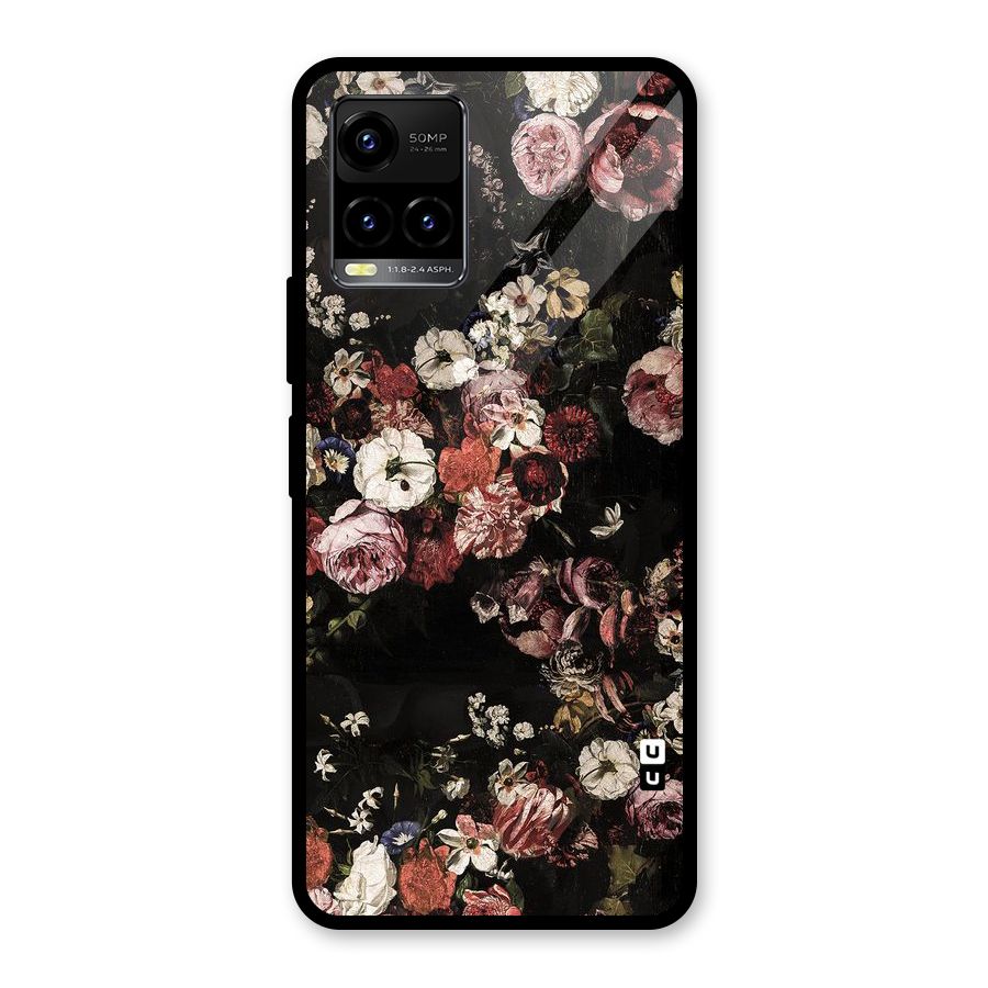 Dusty Rust Glass Back Case for Vivo Y21A