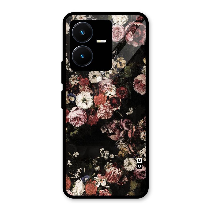 Dusty Rust Glass Back Case for Vivo Y22