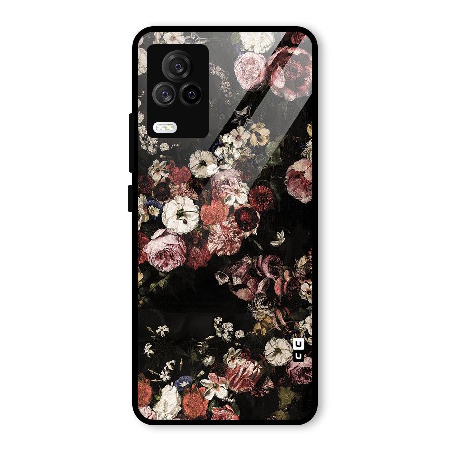 Dusty Rust Glass Back Case for Vivo iQOO 7 Legend 5G