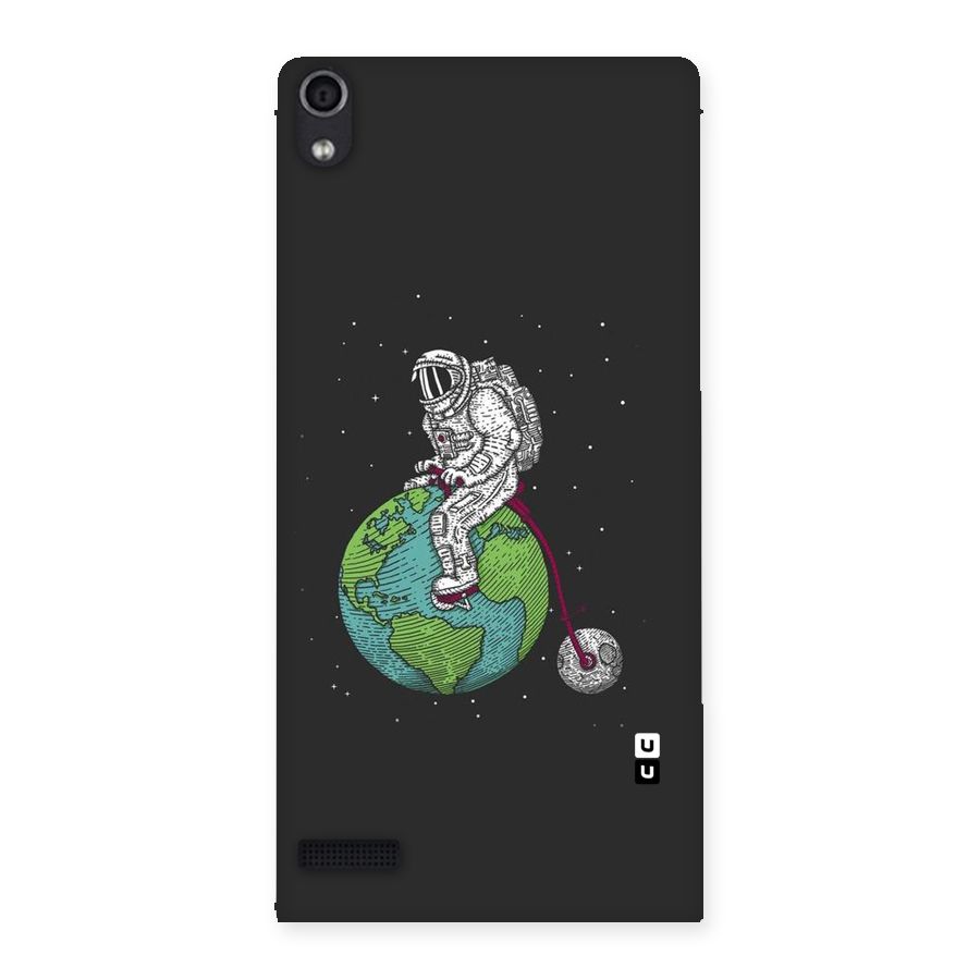 Earth Space Doodle Back Case for Ascend P6