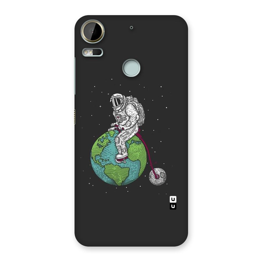 Earth Space Doodle Back Case for Desire 10 Pro