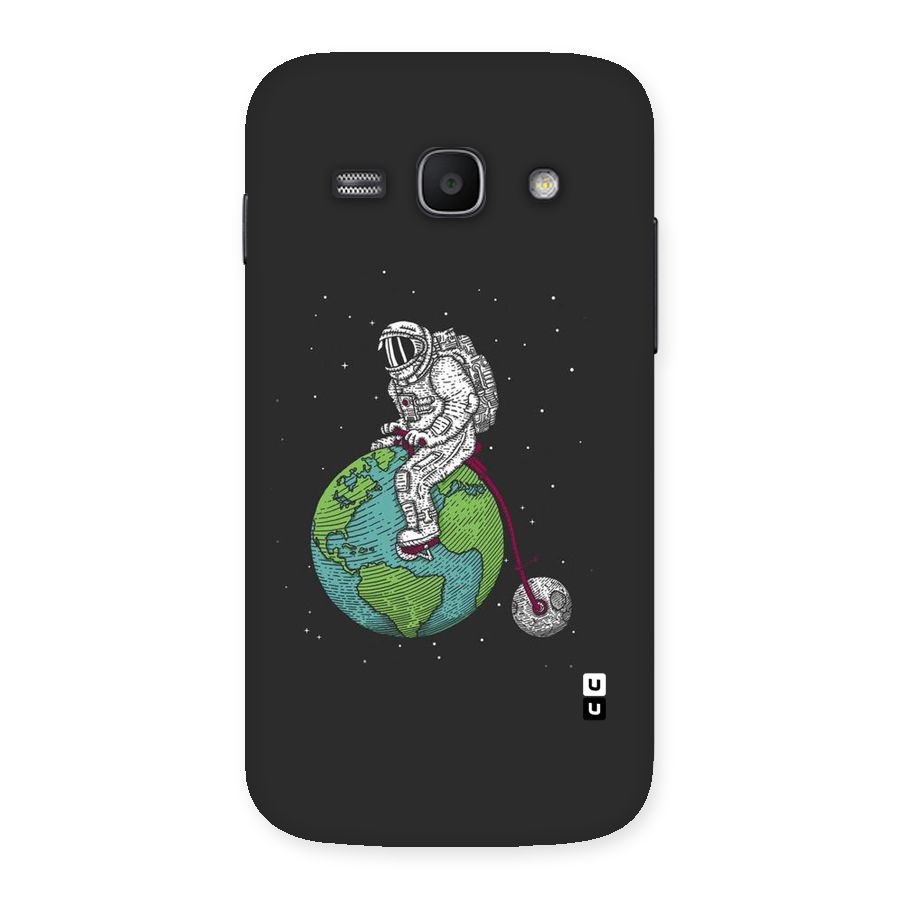 Earth Space Doodle Back Case for Galaxy Ace 3