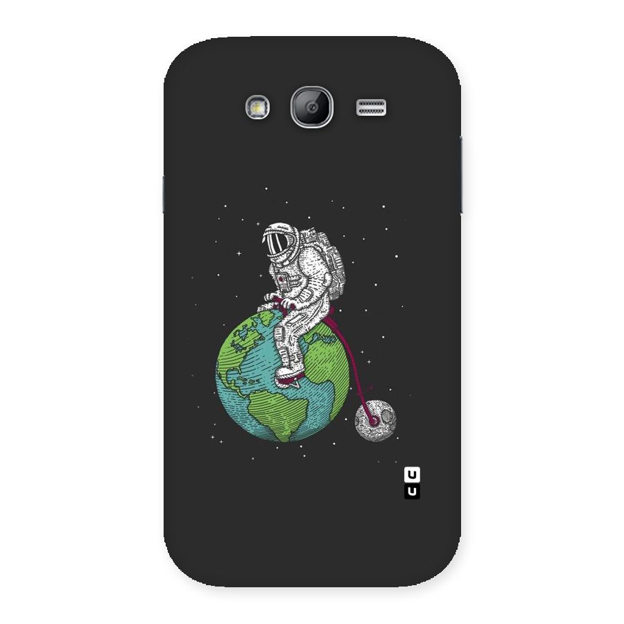 Earth Space Doodle Back Case for Galaxy Grand