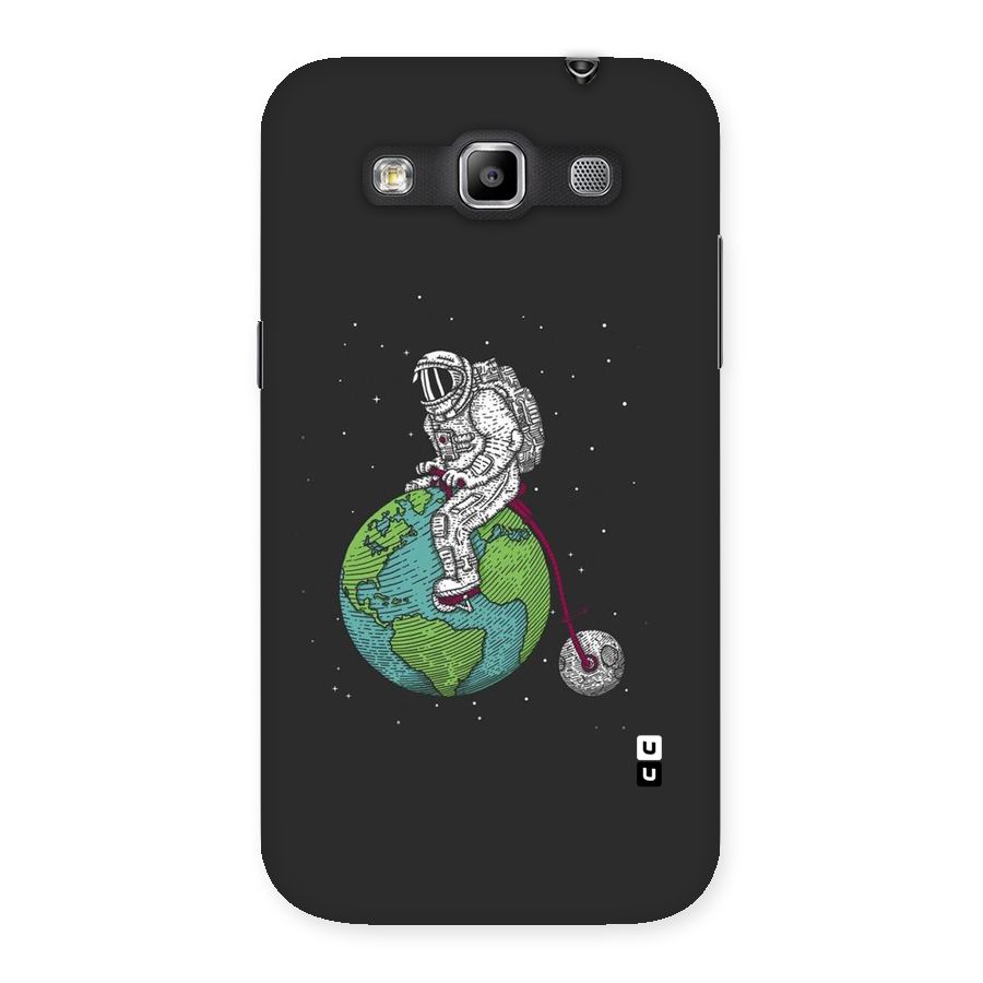 Earth Space Doodle Back Case for Galaxy Grand Quattro