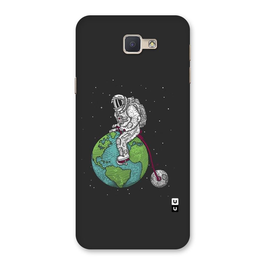 Earth Space Doodle Back Case for Galaxy J5 Prime