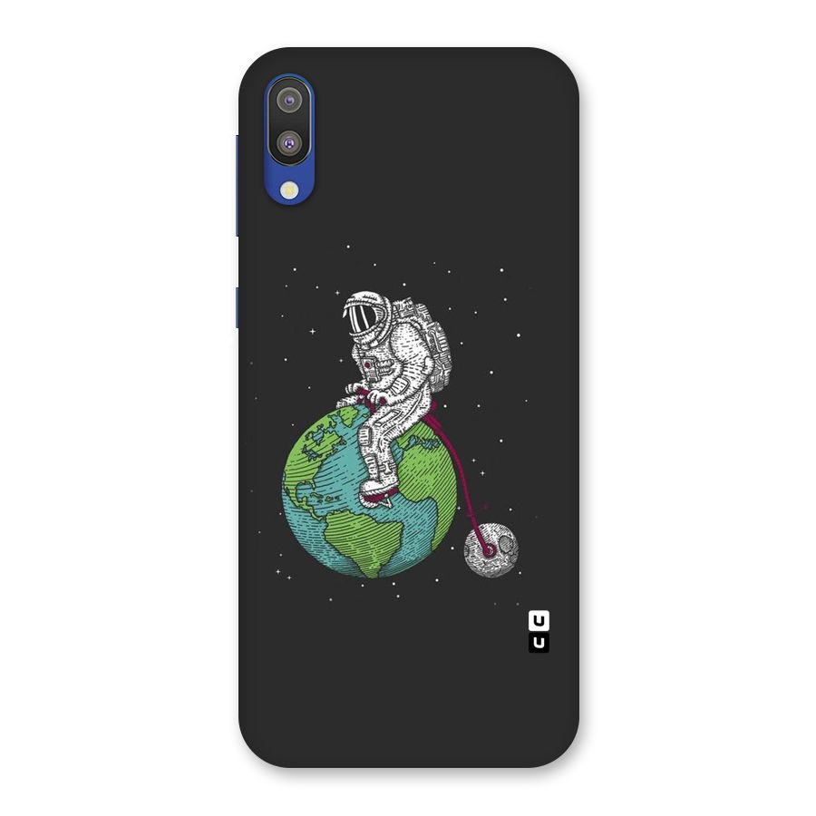 Earth Space Doodle Back Case for Galaxy M10