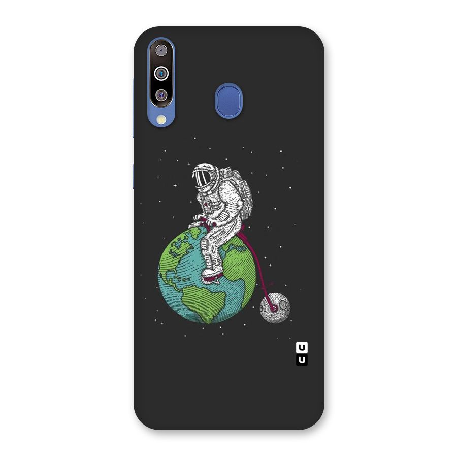 Earth Space Doodle Back Case for Galaxy M30