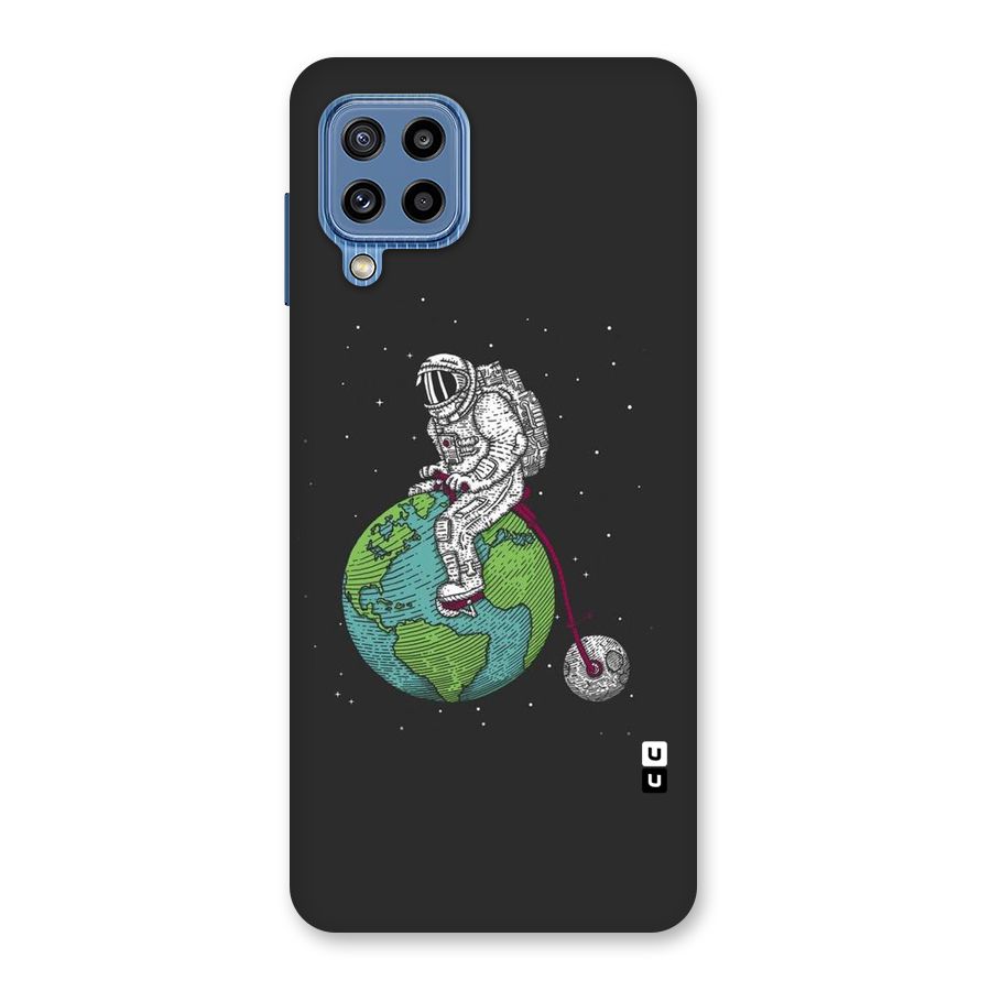 Earth Space Doodle Back Case for Galaxy M32