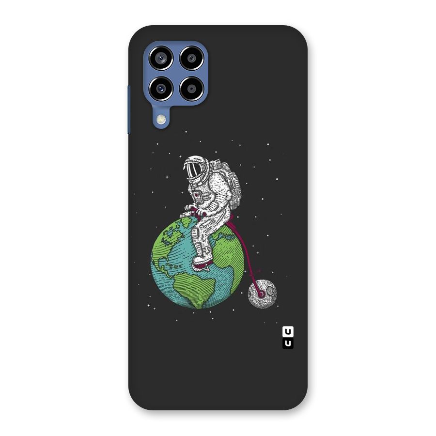 Earth Space Doodle Back Case for Galaxy M53 5G