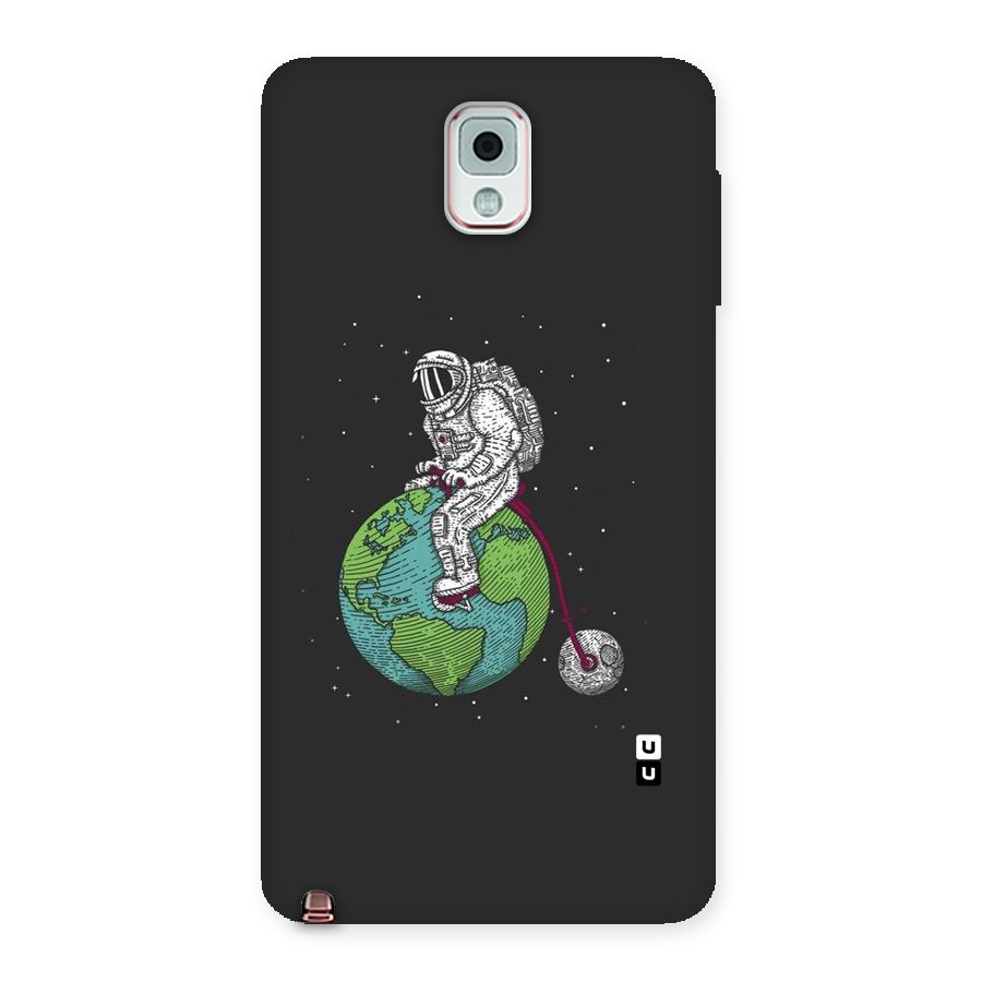 Earth Space Doodle Back Case for Galaxy Note 3