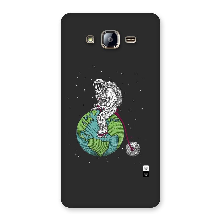 Earth Space Doodle Back Case for Galaxy On5