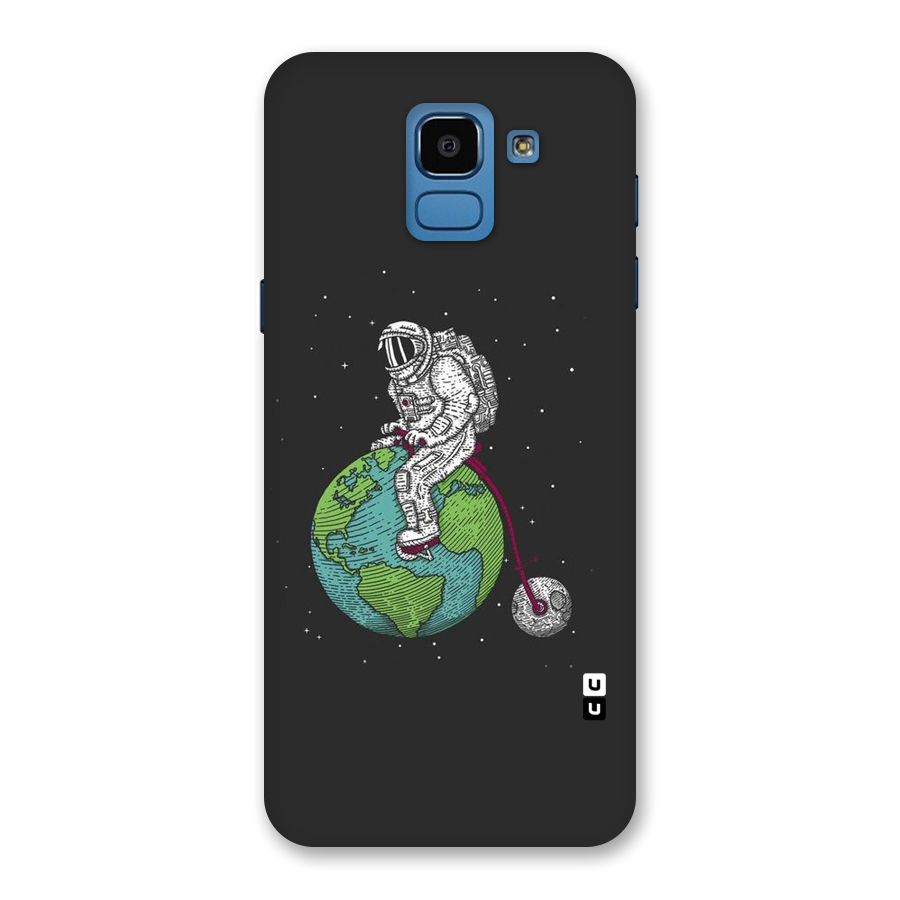 Earth Space Doodle Back Case for Galaxy On6