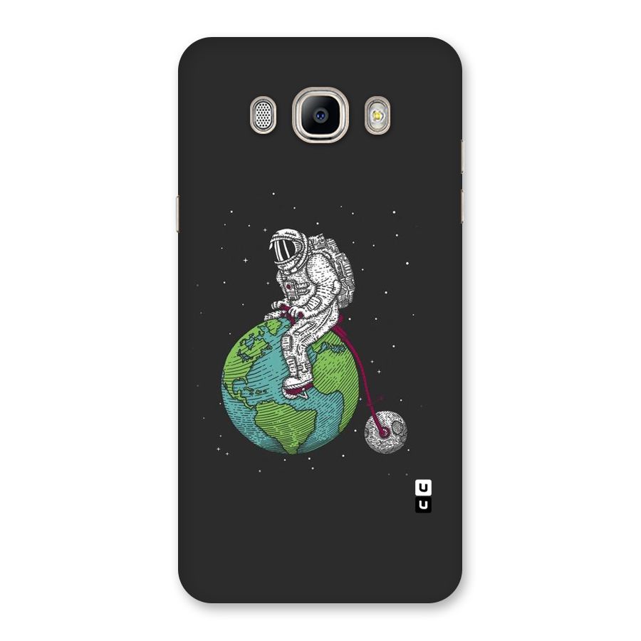 Earth Space Doodle Back Case for Galaxy On8