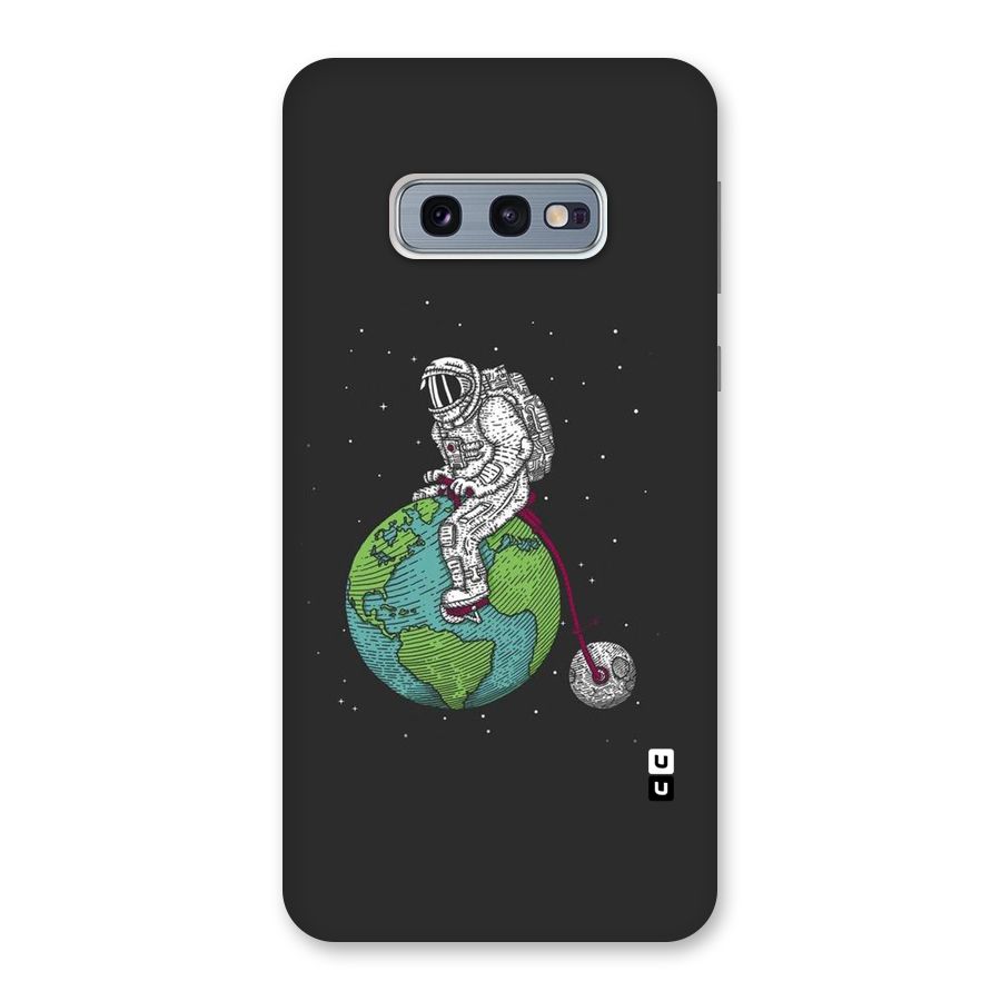Earth Space Doodle Back Case for Galaxy S10e