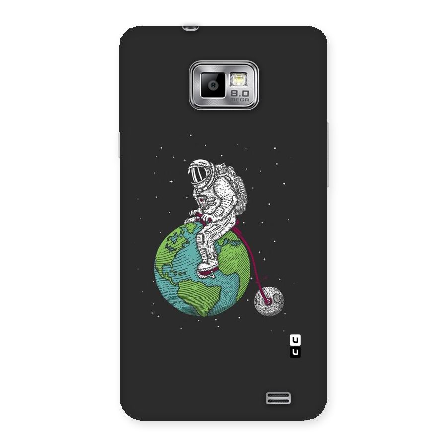 Earth Space Doodle Back Case for Galaxy S2