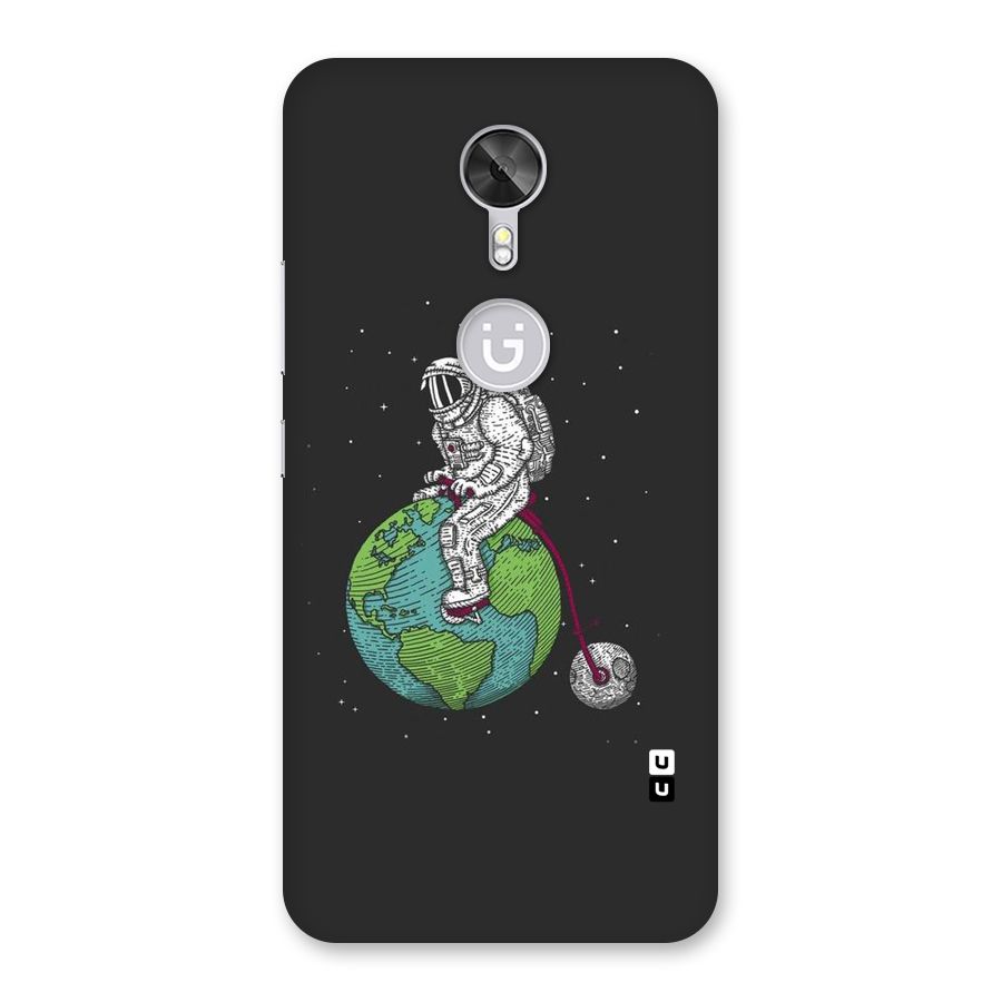 Earth Space Doodle Back Case for Gionee A1