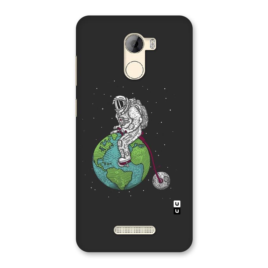 Earth Space Doodle Back Case for Gionee A1 LIte