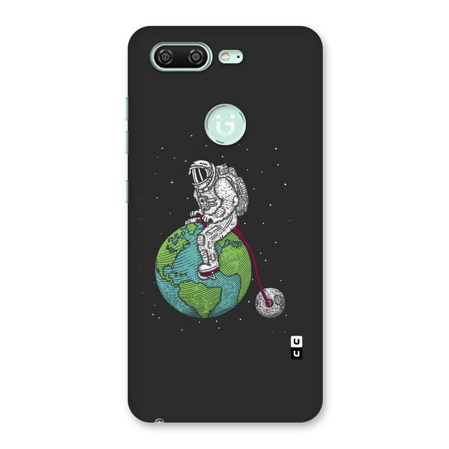 Earth Space Doodle Back Case for Gionee S10