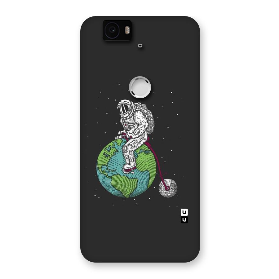 Earth Space Doodle Back Case for Google Nexus-6P