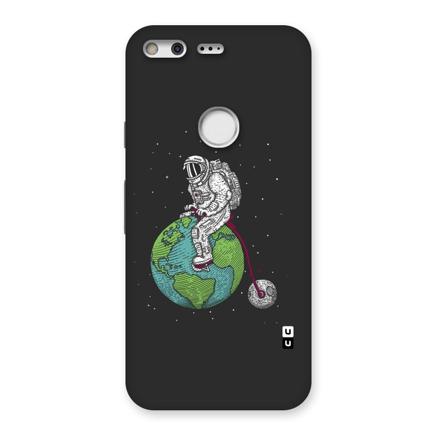 Earth Space Doodle Back Case for Google Pixel