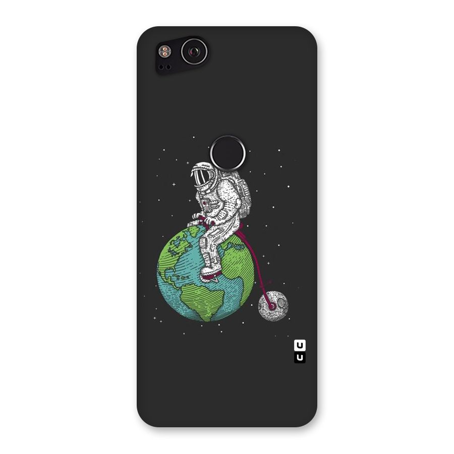 Earth Space Doodle Back Case for Google Pixel 2
